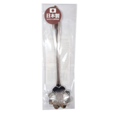 SALUS 佐藤金屬 花朵系列湯匙 304不鏽鋼 咖啡茶湯匙, 波斯橘, 1支