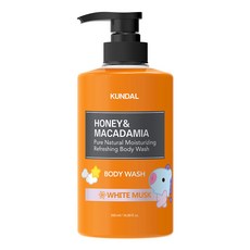 쿤달 BT21 퓨어 바디워시 화이트머스크향, 1개, 500ml