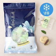 떡미당 밥알 쑥개떡 팥앙금 (냉동), 1kg, 1개