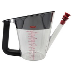 OXO 好輕鬆油切神器 - 1000ml, 分離油水，輕鬆分離湯汁及浮油, 1個