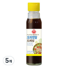 오뚜기 오리엔탈 드레싱, 5개, 215g