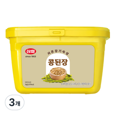 삼화 콩된장, 3kg, 3개