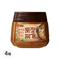 Sempio 膳府 大醬鍋專用料理醬，韓式大醬鍋醬料, 450g, 4罐