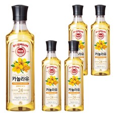 Haepyo 菜籽油, 500ml, 5瓶