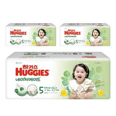 HUGGIES 好奇 新Nature Made尿布黏貼型男女通用, 第 5 步, 102張