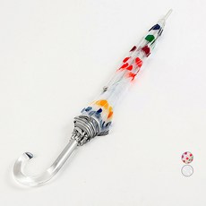 토스 남녀공용 버블돔형 투명 수동 장우산 A179