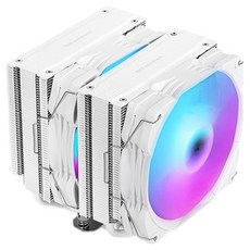 Darkflash Ellsworth D21 ARGB CPU 散熱器, 白色, 單品, 1個