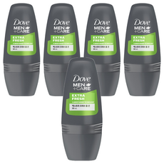 Dove 多芬 男士 Extra Fresh 除臭滾珠, 50ml, 5個