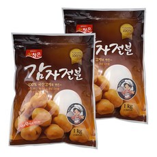藍銀馬鈴薯澱粉, 1kg, 2個
