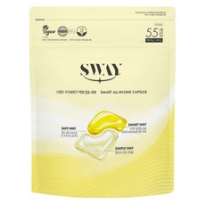 스웨이 식기세척기 액체 캡슐 세제 55p, 440g, 1개