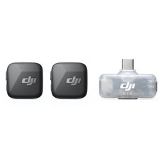 DJI 무선 Mic Mini TX 송신기 2p + 모바일 RX 수신기 1p 세트