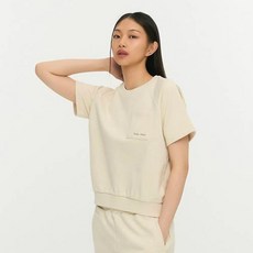 밸롭 여성용 모르비 RX 크롭 숏슬리브 BB2LTSW004