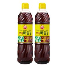 OTTOGI 不倒翁 料理用梅子糖漿, 1.19kg, 2瓶