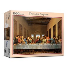 퍼즐라이프 최후의 만찬 직소퍼즐, 1000피스, PL1365, 1개 1000피스, PL1365, 1000피스