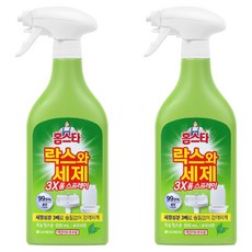 LG 生活健康 浴室用3X漂白泡沫清潔劑, 2個, 500ml