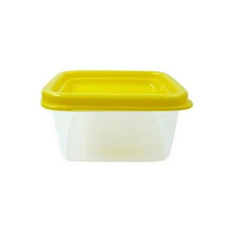 Bebelock 吸蓋儲存盒 Set 8, 可堆疊 離乳食品儲存盒, 韓國製造, 芥末黃, 120ml, 8個
