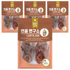 참좋은간식 강아지 연골연구소 소프트 간식, 울대 + 오리 혼합맛, 4개