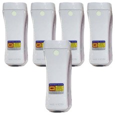 송광산업 LED 휴대용 비상 조명등 레드, 300g, 5개
