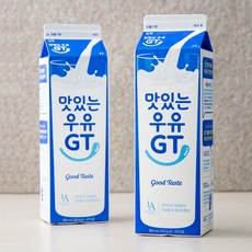 남양유업 맛있는 우유 GT 900ml 2개