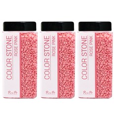 로라펫 컬러스톤 750g, 로즈핑크, 3개