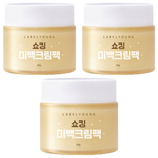 Label Young 塗抹式亮白面膜, 50g, 3個