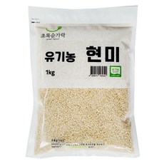 초록숟가락 유기농 현미, 1kg, 1개