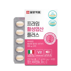 IL-YANG 一洋藥品 活性葉酸Plus錠 27g, 60顆, 1盒