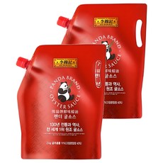 李錦記 熊貓牌鮮味蠔油, 2kg, 2包