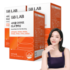 비비랩 뉴트리원 사이클 다이어트 CLA 팻버닝 20.1g, 30정, 3개
