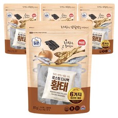Haepyo 烤明太魚高湯包 9包入, 4個, 81g