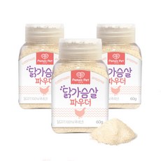 파마스펫 반려견 무염 닭가슴살 파우더 3p, 닭, 60g, 3개