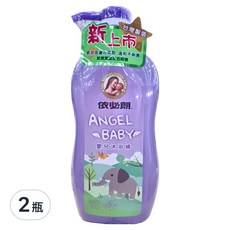 依必朗 Angel Baby 嬰兒沐浴精, 專為寶寶設計, 溫和配方, 金盞花萃取精華, 維他命E, 舒緩乾燥, 600ml, 2瓶