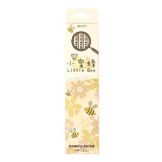 SIMBALION 雄獅 小蜜蜂三角塗頭鉛筆 HB 12支, 1171-HB, 1盒