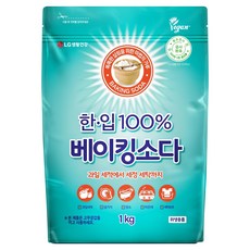 Lglife LG生活健康 Hanip 100%小蘇打補充包, 1個, 1kg