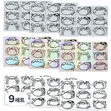 como name 動物名字貼紙, 小鯊魚圖片, 9套