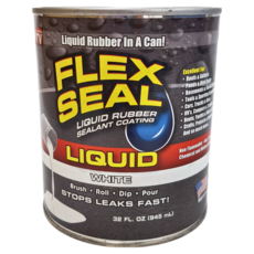 FLEX SEAL LIQUID 萬用止漏膠, 32 FL.OZ 白色, 1罐