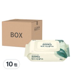 Kleenex 舒潔 環保綠色濕紙巾 掀蓋式, 203g, 70張, 10包