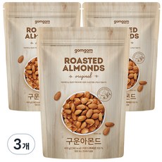 곰곰 구운 아몬드, 400g, 3개