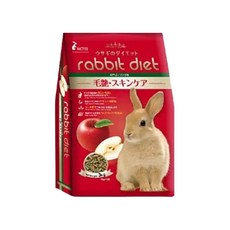 rabbit diet MC702 愛兔窈窕飼料 蘋果, 3kg, 1袋
