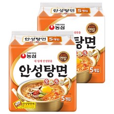 안성탕면 125g, 10개