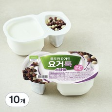 풀무원 다논 요거톡 스타볼 요거트, 132.25g, 10개