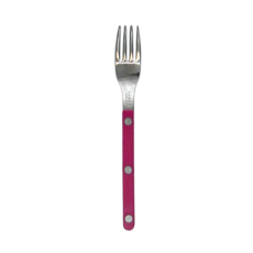 SABRE PARIS BISTROT 亮面 點心 蛋糕叉 蘋果紅 16cm, 純色 莓果紅, 1支