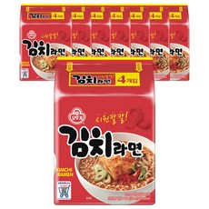 오뚜기 김치라면 120g, 32개