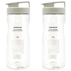 LocknLock 樂扣樂扣 PET冷水壺, 綠色, 1.2L, 2個