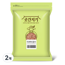 곳간지기 우크라이나산 찰수수, 2kg, 2개