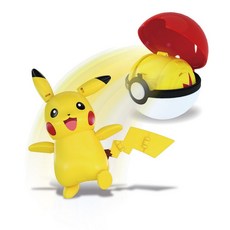 POKEMON 精靈寶可夢 變形系列 皮卡丘玩具, 可變形收納成寶貝球, 1盒