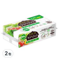 elleair 艾黎艾爾 超厚吸油吸水廚房紙巾, 厚實凹凸紙巾 快速吸收水分油脂, 單手輕鬆取用 薄膜包裝, 100張, 2包
