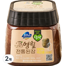 영월농협 영월 전통 된장, 450g, 2개