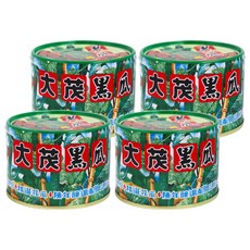 大茂黑瓜, 脆爽汁液開胃, 精選花瓜陳年釀造, 170g, 4罐