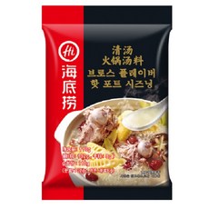 하이디라오 브로스플레이버 핫 포트 시즈닝 훠궈용, 110g, 1개